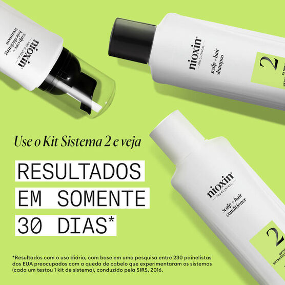Shampoo para Cabelos Naturais Sistema 2 Nioxin